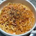 クック4NUADA☆'s cooksnap of when they made 簡単*お店の本格トマトクリームパスタ.