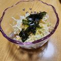 ♡ナムギュ♡'s cooksnap of when they made 簡単つまみ★キャベツてんこ盛り無限サラダ.