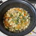 いっしー＠夢民村's cooksnap of when they made 豆腐と水菜のとろっと生姜スープ.