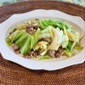 コムギ大好き's cooksnap of when they made 春キャベツとひき肉のソース炒め！.