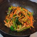マックマチダ's cooksnap of when they made 【楽めし】豚肉と野菜のコチュジャン炒め.