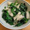 tsmitaka's cooksnap of when they made ほうれん草と大根のナムル風サラダ.