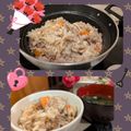 ダッフィーニーうに's cooksnap of when they made 舞茸の炊き込みご飯.
