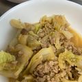 na na's cooksnap of when they made 肉みそキャベツ.