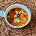 コムギ大好き's cooksnap of when they made キャベツと豆のトマトスープ.