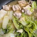 ｋａｍｉｙａｍａ's cooksnap of when they made 鶏もも肉と白菜の中華風煮込み【作り置き】.