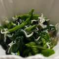 にゃつめ〜's cooksnap of when they made ほうれん草とじゃこのお浸し【作り置き】.