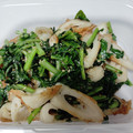 ちょこ28's cooksnap of when they made かぶの葉とちくわのごま炒め♪.