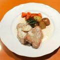 ☽月光's cooksnap of when they made 簡単！豚肉のミルク煮込み.