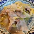 ななこ's cooksnap of when they made 超簡単＊とろける白菜＆豚バラ（塩味）.