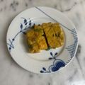 ナピト's cooksnap of when they made きな粉すりごま牛乳入り卵焼き.