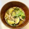 azbjbn's cooksnap of when they made なす 油あげ わかめの味噌汁^^.