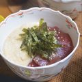 taruママ's cooksnap of when they made 材料切るだけ簡単！☆鮪の山かけ丼☆漬け丼.