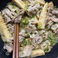☆★あーこ★☆'s cooksnap of when they made ５分で！！筍と豚肉の味噌バター炒め.