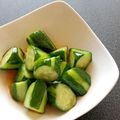 WOODs´'s cooksnap of when they made やみつき！ピリ辛きゅうり.
