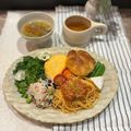 たべものにっき　tabemono's cooksnap of when they made レンコンサラダ.