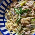 にこふわわ's cooksnap of when they made ナスとベーコンの和風醤油パスタ.