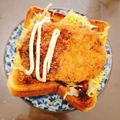 あきもみじ's cooksnap of when they made コロッケトースト.