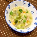 ふたごゆき's cooksnap of when they made スイスの山小屋で食べたもち麦スープ再現.