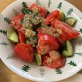 ∞らら∞'s cooksnap of when they made トマトときゅうりのパクパクサラダ.