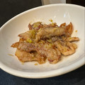 ٩(^‿^)۶'s cooksnap of when they made 豚トロのねぎ塩炒め.