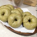 あらじおtomo's cooksnap of when they made ＊簡単！抹茶のベーグル＊.