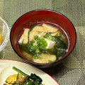 にきけん's cooksnap of when they made 豆腐と揚げとワカメの味噌汁.