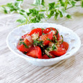 Satoco❋'s cooksnap of when they made 簡単！トマトと大葉のさっぱり和え。.