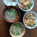 よちりん's cooksnap of when they made えのき茸と絹さやの澄まし汁.