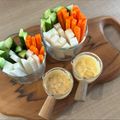 たべものにっき　tabemono's cooksnap of when they made 野菜や焼肉に☆こくまろ☆豆板醤マヨ.