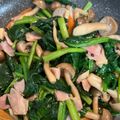 イオス's cooksnap of when they made ほうれん草のオイスターソース炒め.