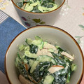猫のミイヤ's cooksnap of when they made うちの味☆胡瓜とわかめで♪生姜マヨサラダ.
