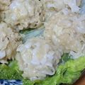 kaori238's cooksnap of when they made レンジで簡単！ふわふわシュウマイ.
