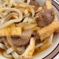 み＊か＊ん's cooksnap of when they made 豚バラ&麺つゆで美味し～い♡肉うどん♡.