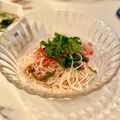 komugiko4's cooksnap of when they made 簡単5分♪冷た～いトマト＆シーチキン素麺.