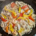 コイシカワ．Ｋ's cooksnap of when they made 天才かも？簡単すぎるパエリア.