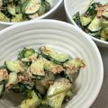 なーなちゃん's cooksnap of when they made きゅうりのおかかマヨ醤油和え.