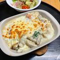 ルぴあ's cooksnap of when they made 豆乳でヘルシー☆里芋のほくほくグラタン.