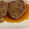 さっかりんはなこ's cooksnap of when they made ハンバーグ 和風醤油ソース.