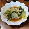 ramieru's cooksnap of when they made ひき肉とサニーレタスの焼肉のタレ炒め.