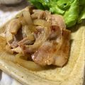 クックDGCFO3☆'s cooksnap of when they made 豚肉と玉ねぎの炒め物(焼肉のたれ).