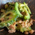 クック4KDL47☆'s cooksnap of when they made ★ゴーヤとひき肉のピリ辛味噌炒め★.