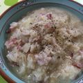 にゃあオクト's cooksnap of when they made キノコとベーコンの簡単チーズリゾット.