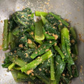 ミルキーリーダー's cooksnap of when they made 小松菜のごま和え.