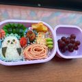 ちゅーりっぷ♪♪'s cooksnap of when they made 仲良し首まげシマエナガ弁当☆キャラ弁.