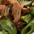 MULA's cooksnap of when they made 新玉ねぎとスナップエンドウの簡単炒め.