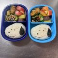 Chaaa_room's cooksnap of when they made キャラ弁☆スヌーピーとチャーリーブラウン.