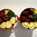 SAsunny's cooksnap of when they made のっけ弁当2023.06.22肉だんご.