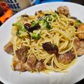 ✿月華❀'s cooksnap of when they made 鶏もも肉とブロッコリーのペペロンチーノ.