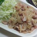 嵐大野君's cooksnap of when they made 食材２つ【豚こま肉のスタミナ焼き】.